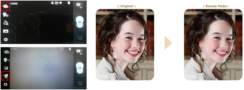 Beauty Shot Mode