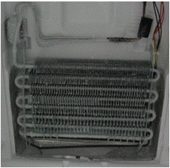 Frost on evaporator